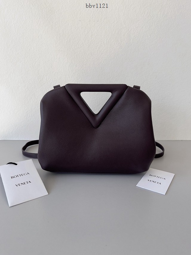 BV專櫃triangle葆蝶家2021最新款三角小號bv手提單肩斜挎女包 658476 bbv1121