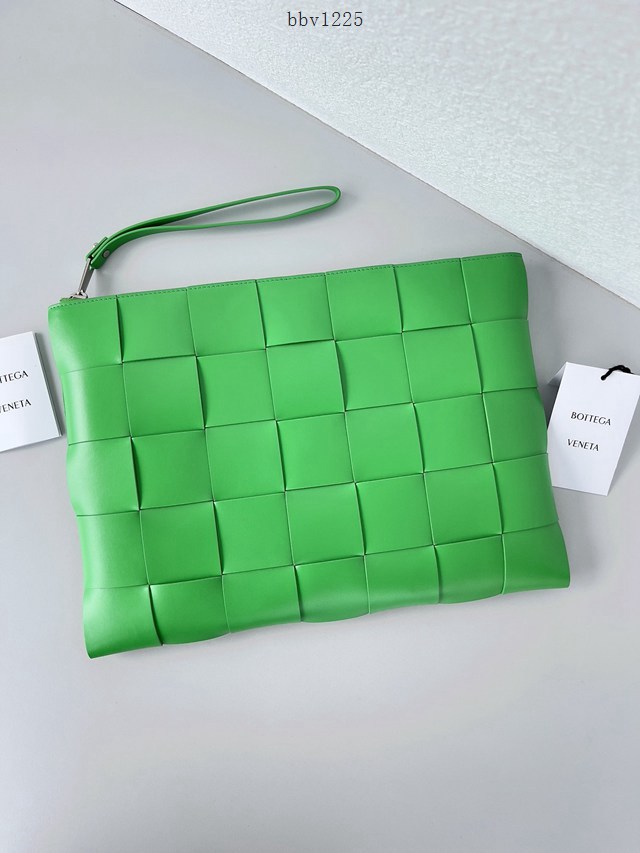 BV專櫃新款手工編織男女款手拿包 葆蝶家大編織手包 款號:649616 bbv1225