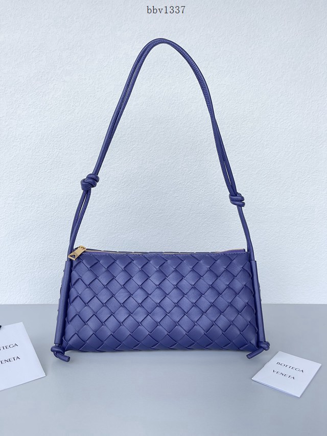 BV專櫃新款手工編織肩背女包 葆蝶家新款腋下包 701025 bbv1337
