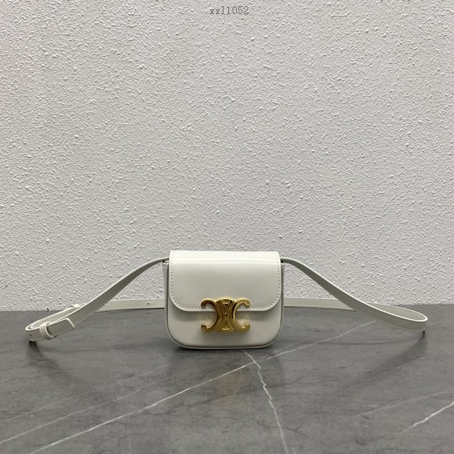 Celine專櫃新款顏色迷你小包 賽琳全皮mini斜挎女包 xxl1052
