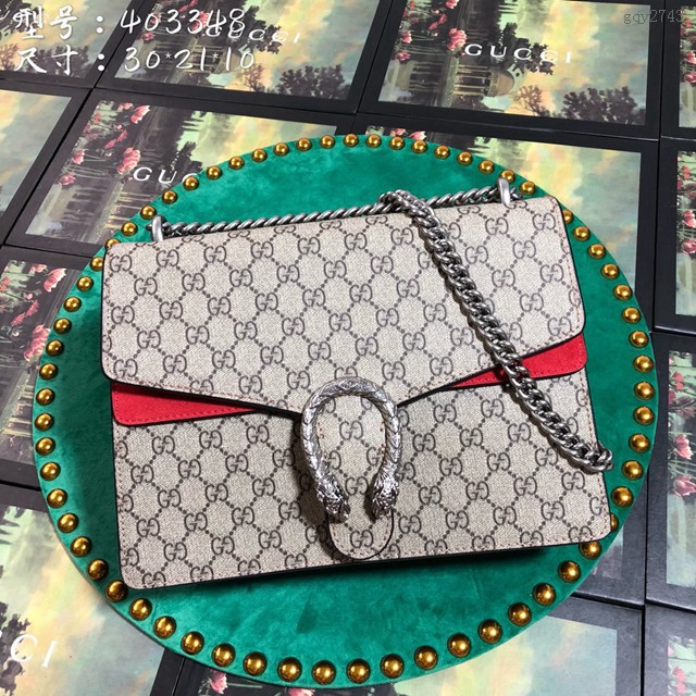 Gucci經典款女包 403348 古馳Dionysus酒神包 GUCCI古奇中號單肩鏈條女包 gqy2743
