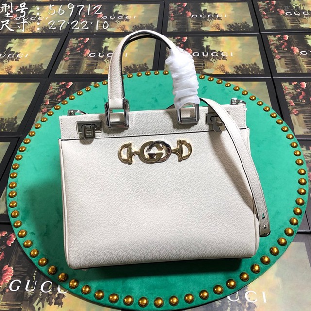 Gucci高仿專櫃女包 569712 古馳19春夏Zumi系列 Gucci小號單肩女包 Gucci摔紋全皮手提包 gqy3247
