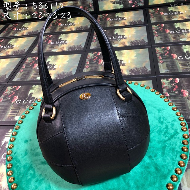 Gucci高仿專櫃女包 536110 古馳2018世界盃最新爆款足球包 Gucci球形手提女包 gqy3303