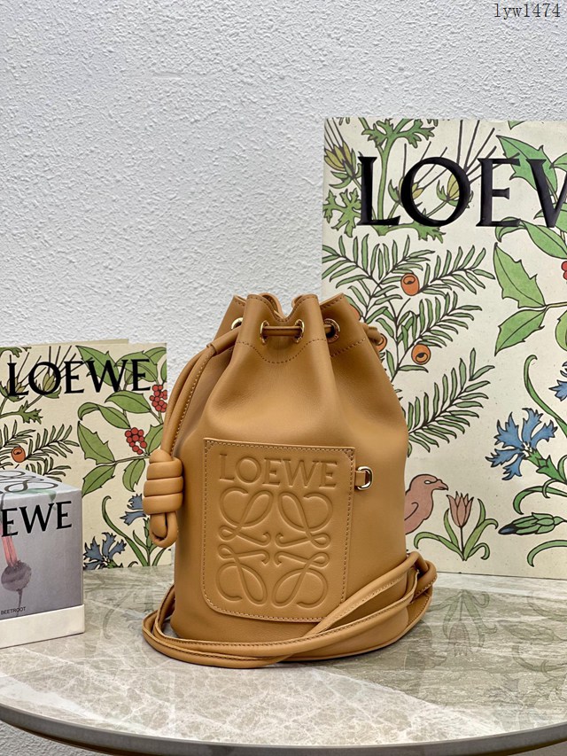 Loewe專櫃新款編織包手提肩背包 羅意威Woven Basket Gingham Bag 型號10133 lyw1474
