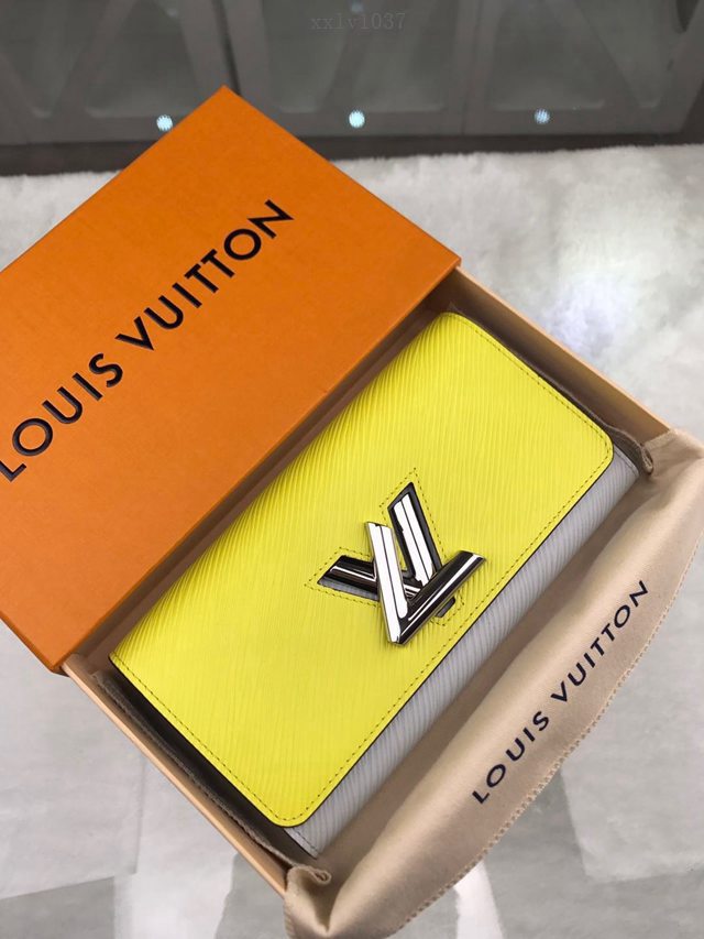 路易威登LV錢包 LV原單翻蓋長錢包 M61782 Twist錢夾 LV女士長皮夾 xxlv1037