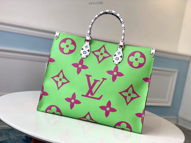 路易威登LV女包 LV手提購物袋 超大號Monogram印花 Onthego手袋 LV新款女士手袋 M44570 xxlv1096