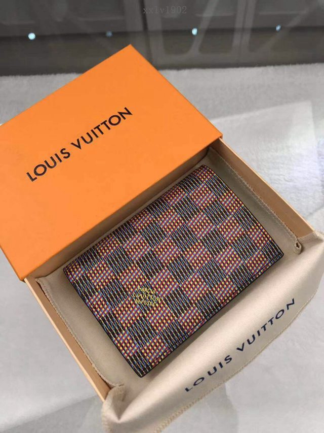 路易威登LV護照夾 N64412紅格 2019秋冬新款護照夾 LV護照封套 xxlv1902