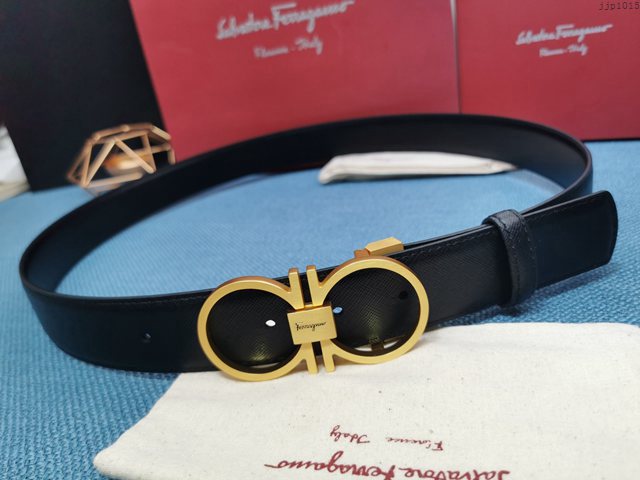菲拉格慕男士皮帶 Ferragamo雙面牛皮休閒腰帶 jjp1015