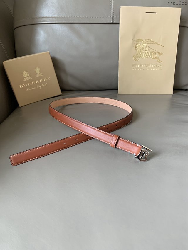 BURBERRY女士皮帶 巴寶莉磨砂牛皮高端休閒腰帶  jjp1058