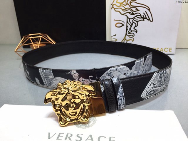 VERSVE男士皮帶 範思哲高端小牛皮腰帶 梅杜薩扣 jjp1082