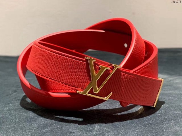 LV新款女士皮帶 路易威登橫棱紋腰帶 lv晚裝腰帶 jjp1276