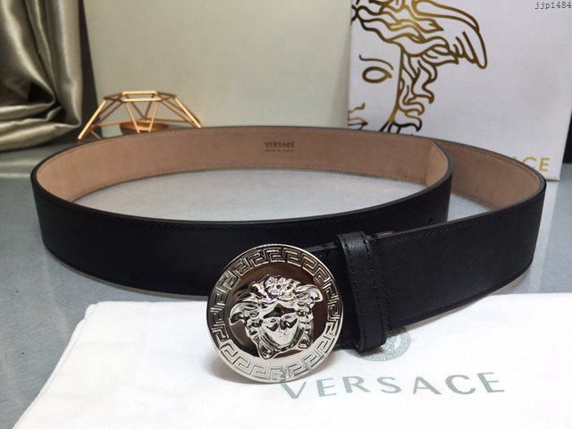 VERSVE男士高端皮帶 範思哲Versace美杜莎頭像搭扣皮帶 jjp1484