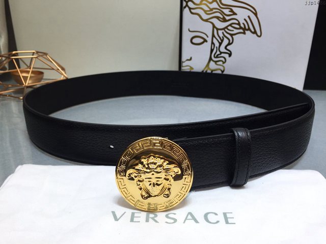 VERSVE男士高端皮帶 範思哲Versace美杜莎頭像搭扣皮帶 jjp1486