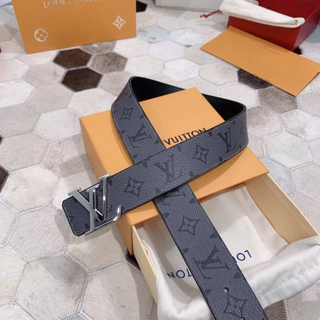 LV專櫃新款男士皮帶 路易威登高端男士腰帶 精緻手工繪邊 jjp1632