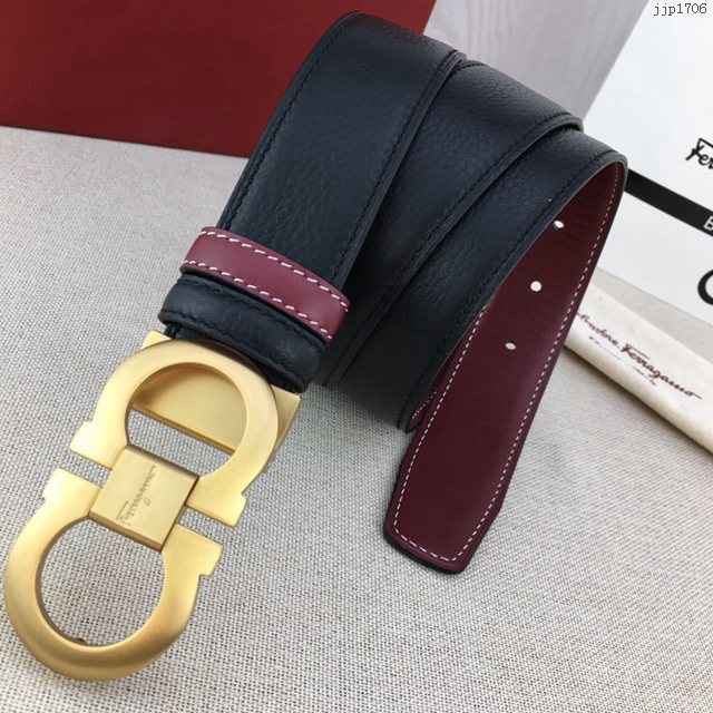 菲拉格慕男士皮帶 Ferragamo雙面牛皮腰帶 jjp1706