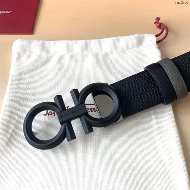 菲拉格慕專櫃款男士皮帶 Ferragamo精品銅扣腰帶 jjp1954