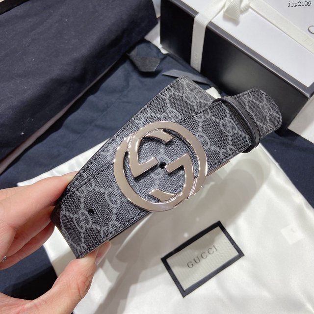 Gucci爆款皮帶 古奇老花雙面用牛皮腰帶 jjp2199