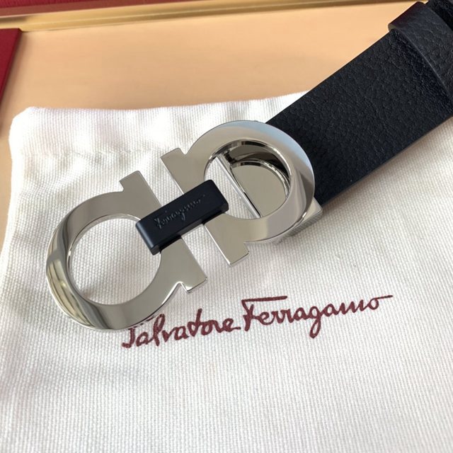 菲拉格慕專櫃款男士皮帶 Ferragamo精品銅扣腰帶 jjp2246