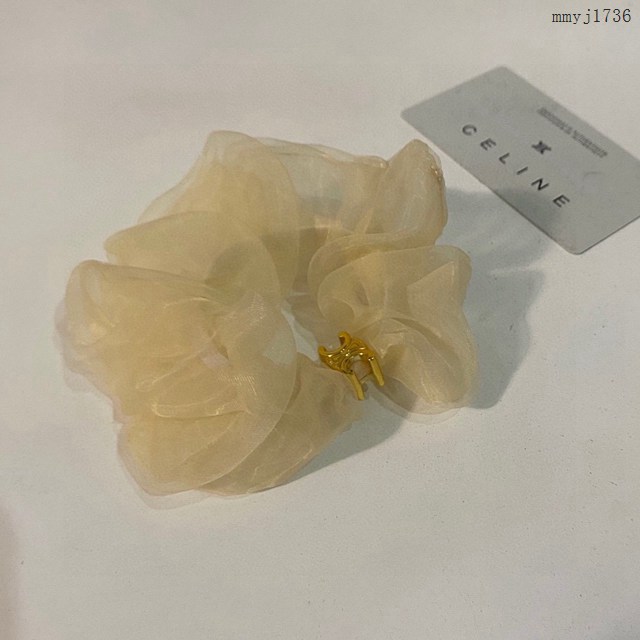 Celine專櫃2023新品賽琳爆款歐根紗發圈 mmyj1736