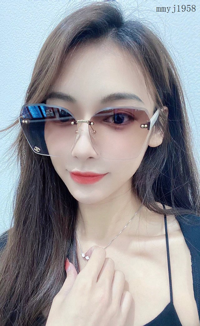 CHANEL專門店新款香奈兒女士高清太陽鏡墨鏡 mmyj1958