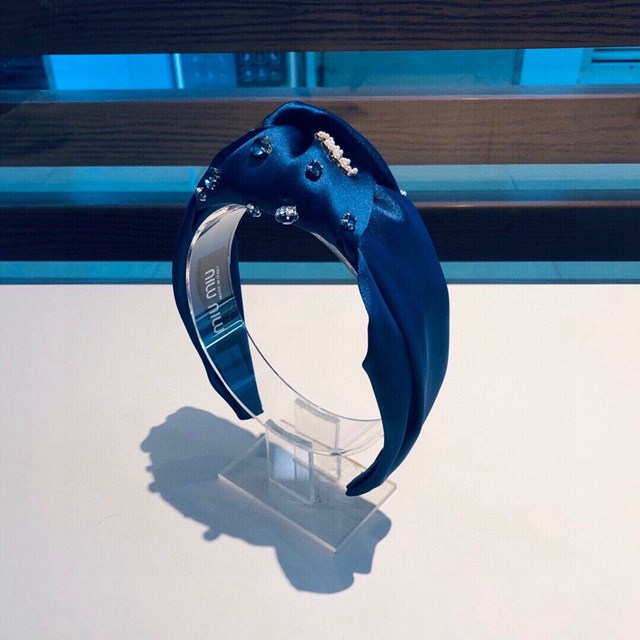 MiuMiu專櫃新款繆繆定制發箍發飾頭飾 mmyj2844