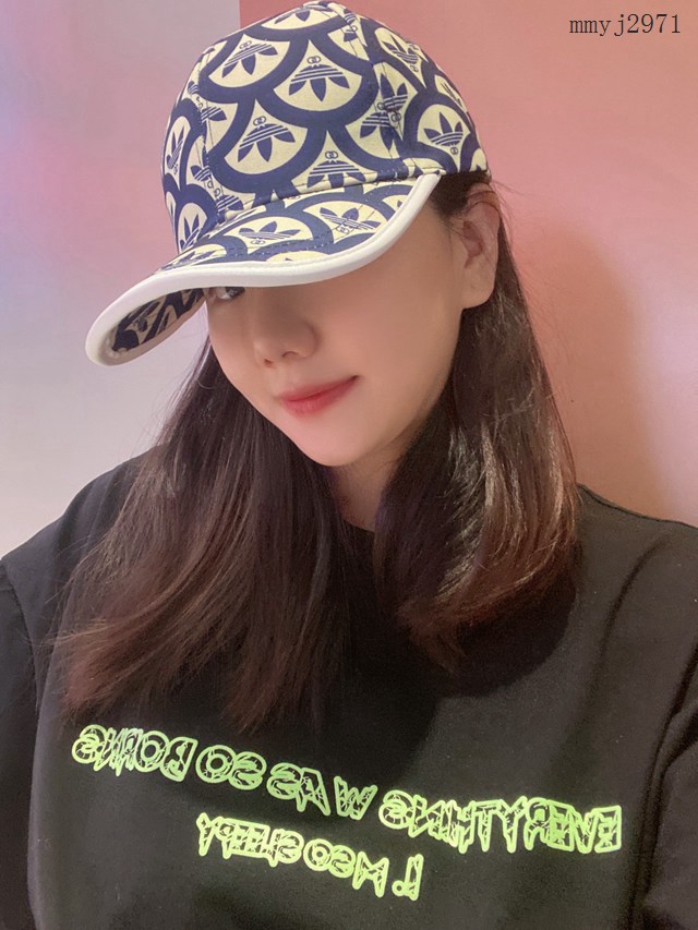 Gucci古奇阿迪聯名款專櫃爆款男女款棒球帽 mmyj2971