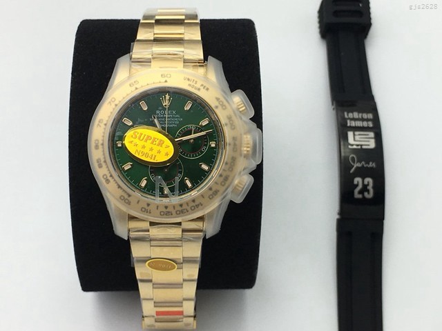 劳力士复刻手表 N厂出品 原版4130机芯 Rolex宇宙计型迪通拿全金系列男士腕表 gjs2628