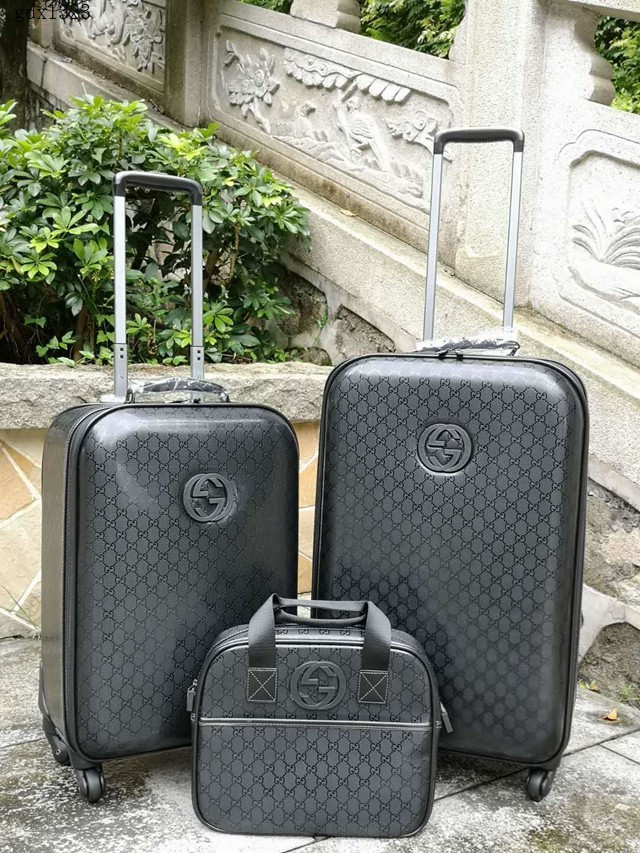 GUCCl萬向輪爆新款行李箱古奇拉杆箱 gdx1323