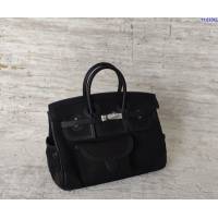 Hermes專櫃經典款手提女包 愛馬仕鉑金包Birkin Swift 平紋皮 ttd1041