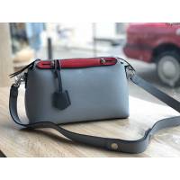 FENDI精品小牛皮女包 芬迪BY THE WAY拉鏈開合波士頓雙手挽手提包 fdzg2569