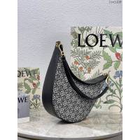 Loewe專櫃最新Luna系列月亮包 羅意威女款肩背包腋下包 10195 lyw1439