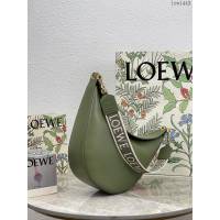 Loewe專櫃最新Luna系列月亮包 羅意威全皮肩背包腋下包 10195 lyw1443