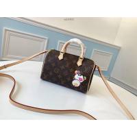 路易威登LV女包 M61252熊貓 20cm 村上隆合作限量款 LV老花迷你小挎包 xxlv2022