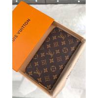 路易威登LV錢包 M60002 LV老花帆布錢夾 LV大號拉鏈長錢包 xxlv2139