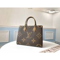 路易威登LV女包 44576 小號 LV小號媽咪袋 LV大花手提購物包 xxlv2185