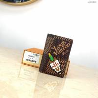 路易威登LV錢包 N60391 口袋錢夾 日本街頭服飾設計師Nigo合作款 LV新款男士口袋錢夾 xxlv2999