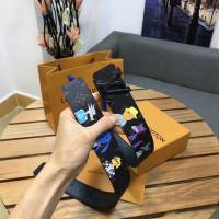 LV新款男士皮帶 路易威登動漫印花百搭腰帶  jjp2730