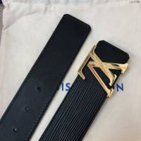 LV代工廠新款男士皮帶 路易威登經典小牛皮腰帶  jjp2786