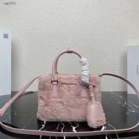 Prada專櫃新款山羊毛迷你殺手包 1BA906 普拉達Galleria迷你手袋手提女包 csp1520