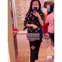 LV專櫃新品路易威登加厚款羊絨混紡女士圍巾 mmyj1230