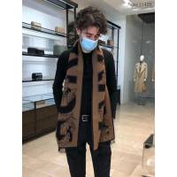 BURBERRY專櫃新款巴寶莉男女款雙面大字母圍巾 mmyj1426