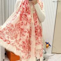 Dior專櫃新款迪奧叢林羊絨圍巾女士大披肩 mmyj1659