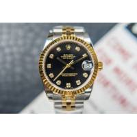 劳力士手表 DATEJUST最强版日志型系列腕表 Rolex经典款钢带机械女表 gjs1231