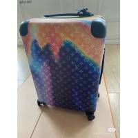 LV路易威登Horizon55CM拉杆箱 紮染圖案登機箱行李箱 gdx1587