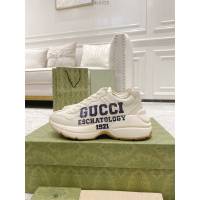 gucci古馳情侶款老爹鞋 市面最高端老爹鞋 gucci男女同款休閒運動鞋 dx3328