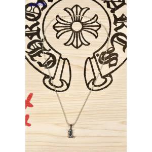 Chrome Hearts專櫃皮具包包純銀飾品 克羅心925純銀字母項鏈 gj1054