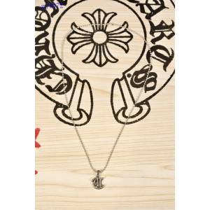 Chrome Hearts專櫃皮具包包純銀字母項鏈 克羅心925純銀字母U吊墜 gj1072