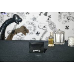 Chrome Hearts專櫃高端皮具男女錢包 克羅心925純銀五金小零錢包 gj1184