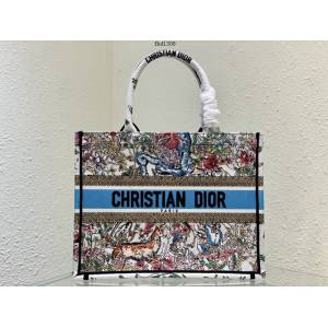 Dior專櫃2022新款女包購物袋 迪奧Book Tote手袋購物包 fkd1308