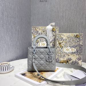 Dior專櫃2022新款Lady純色啞光牛皮女包 M0538 迪奧四格My ABC Dior手袋 fkd1708